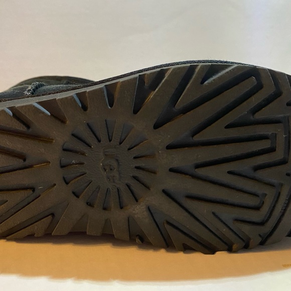 Black Short Ugg Boots - Picture 3 of 9